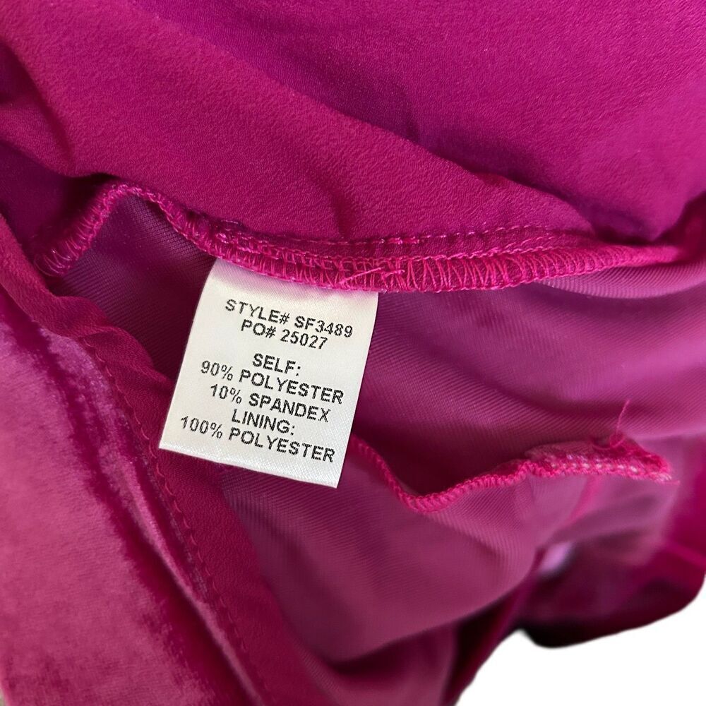 Six/Fifty NWT Adeline Velour Wide Leg Pant Medium - Picture 8 of 10